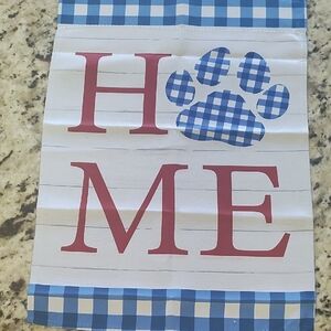 Red and Blue Checkered Home Flag